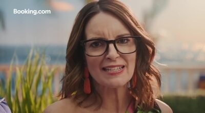 Super Bowl 2024 Ad: Booking.com with Tina Fey and Glenn Close