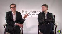 'Kingsman: The Secret Service' Interview with Colin Firth and Taron Egerton