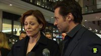 Sigourney Weaver and Hugh Jackman react to the death of Leonard Nimoy