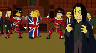 Alan Rickman in 'The Simpsons'