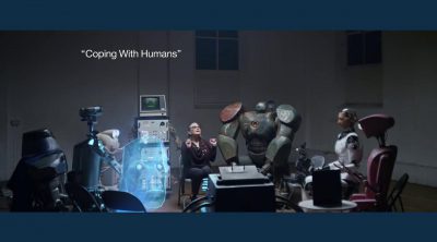 'Coping with Humans_ A Support Group for Bots' IBM Ad