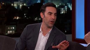 Sacha Baron Cohen Shows EXTREMELY Graphic Movie Clip to Kimmel Audience