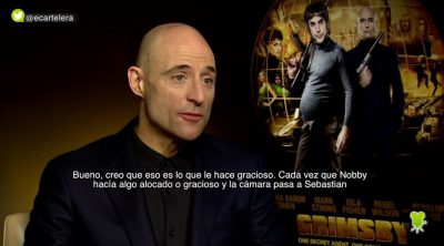 Mark Strong: "There was a lot of scenes that we crack up with"